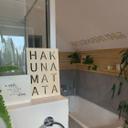 Cuadro decorativo de álamo - Tablero Hakuna Matata