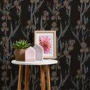 Daniel Hechter Papier peint floral Noir, Gris, Marron 