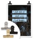 Plakat - Take time to make your soul happy
