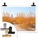 Póster Faro en la playa