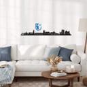 Wall Sticker  FC Magdeburg-Skyline Logo - 100x22 cm