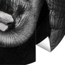 Fotomural El bebé elefante - Redondo - Papel pintado autoadhesivo/no tejido