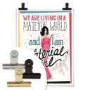 Póster Tohmé - Material Girl