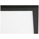 Aufbaupaneel Constantin, schwarz, 29,5 x 29,5 cm, Metall Led panel