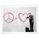 Plakat Banksy - Peaceful Hearts Doctor