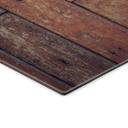 Stænkplade - Oriental Wood + ønsketekst