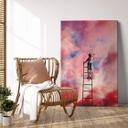Lienzo Arte Surrealista - Pintor de Nubes - Taudalpoi