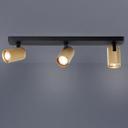 Spotbalken Leonardo, gold, 12,1 x 53 cm, Metall Deckenstrahler