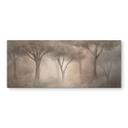 Keukenachterwand Bosmagie in de ochtendnevel Beige - Ms Tiff