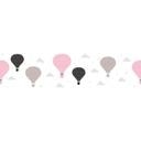 A.S. Création Lovely Kids Frise autocollante enfant - Rosé, Gris