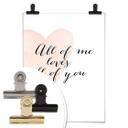 Poster All of me loves all of you