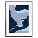 Plakat - Nordic Creators - Abstract Blue