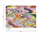 ColourCircles1 tapet i grønlilla - non-woven tapet Designwalls 2 - 2,55 x 3,5 m