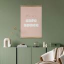 Tekstil plakat This is a safe space