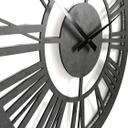 Décoration lumineuse LED en MDF - Horloge classique