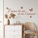 Wallsticker -  J'aime la vie...
