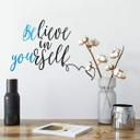 Wallsticker - Believe in yourself 02
