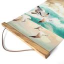 Póster de tela gaviotas en la playa - SpaceFrog Designs