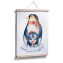 Póster Kvilis - El pingüino y el presente