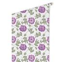 Tapet med mønster - akvarelblomster 05 - violet