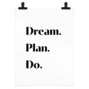 Póster 1X Studio - Dream Plan Do