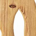 Tischleuchte Elea, braun, 50 x 22 cm, Holz Innenleuchte