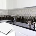 Keukenachterwand Fredriksson Black & Grey Hexagones