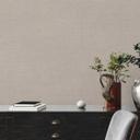 Papel pintado tejido-no tejido texturado topo - revestimiento mural de líneas finas para un hogar moderno