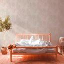 blomstertapet creme grøn - natur tapet landstil - non-woven tapet stue gang