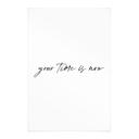 Tekstil plakat Your time is now