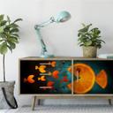 Zelfklevende Poster Ianeva - Sweet Oranges - panorama