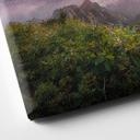Lienzo Seo - Paisaje de montaña verde - Panorama
