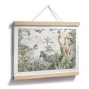 Poster jungle dieren op Afmeting - Ms Tiff