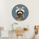 Wall Sticker Vaskebjørn - Braun