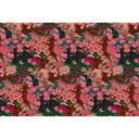 Tapet med blomstermønster - lyserøde blomster på blomstertapet - non-woven