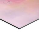 Fototapet Abstrakt farveeksplosion - Fedrau - Panorama – print på aluminium (Alu-Dibond)