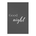 Póster de tela Buenas noches