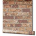 Sten-effekt tapet, non-woven brun, beige 