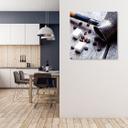 Canvasbillede, kaffekop og sukker