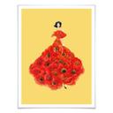 Póster Korenkova - Fashion Poppies amarillo