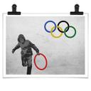 Póster Banksy - Olimpiadas