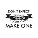 Wallsticker -  Don't expect...