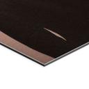 Geborsteld Alu-Dibond met goud-, zilver- & kopereffect - Gentleman met hoed - Medeiros