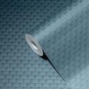 Unit tapet i blå og bronze A.S. Creation non-woven tapet med geometrisk mønster