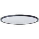 Aufbaupaneel Claire, schwarz, Ø 54,1 cm, Innenleuchte, Neutralweiß