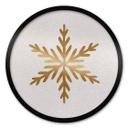 Plakat Orara Studio - Golden Snowflakes