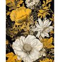 Esplendor floral en ocre - fotomural floral - Jaszke