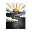 Póster SpaceFrog Designs - Amanecer Dorado