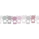 A.S. Création Lovely Kids Frise autocollante enfant - Rosé, Gris