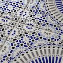Azulejos Adhesivos Azulejos orientales azul - lote de 12
